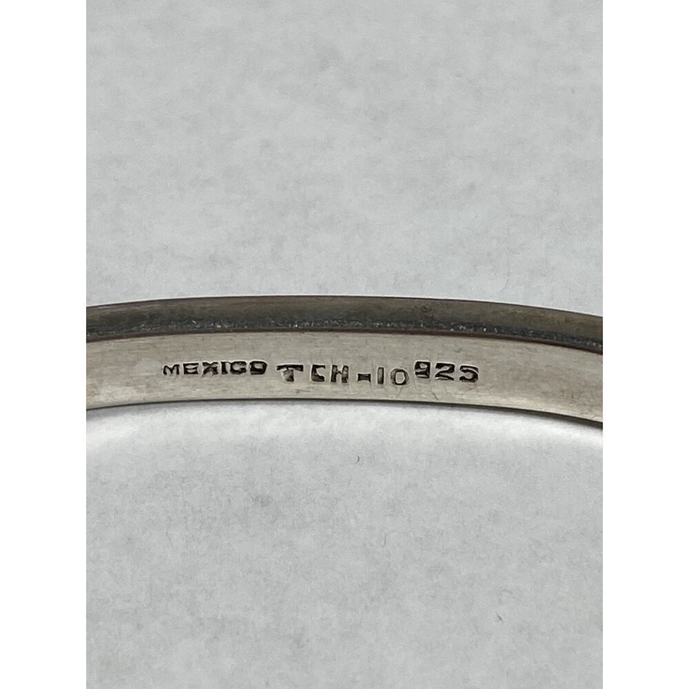 Taxco Mexico 925 Sterling Slver Bracelet TCH-10 6.5” 26.31 art Deco Vintage - Picture 6 of 8
